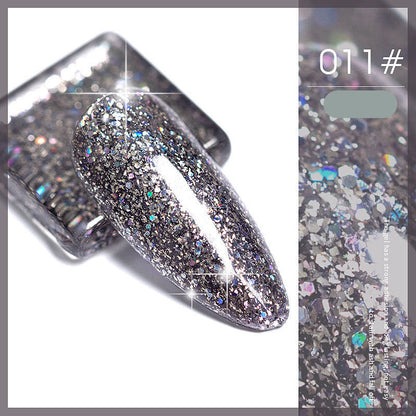 New Super Flash Micro Diamond Nail Polish