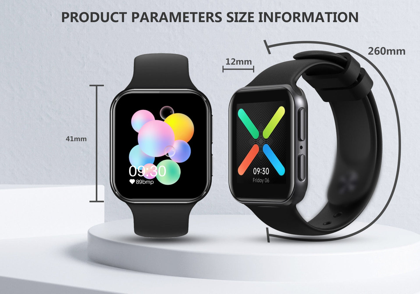 P8 SE GTS Men's Fitness Smart Watch