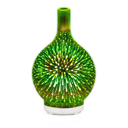 5V Glass Colorful Vase Humidifier