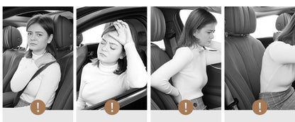 Memory Foam Car Headrest Neck Pillow