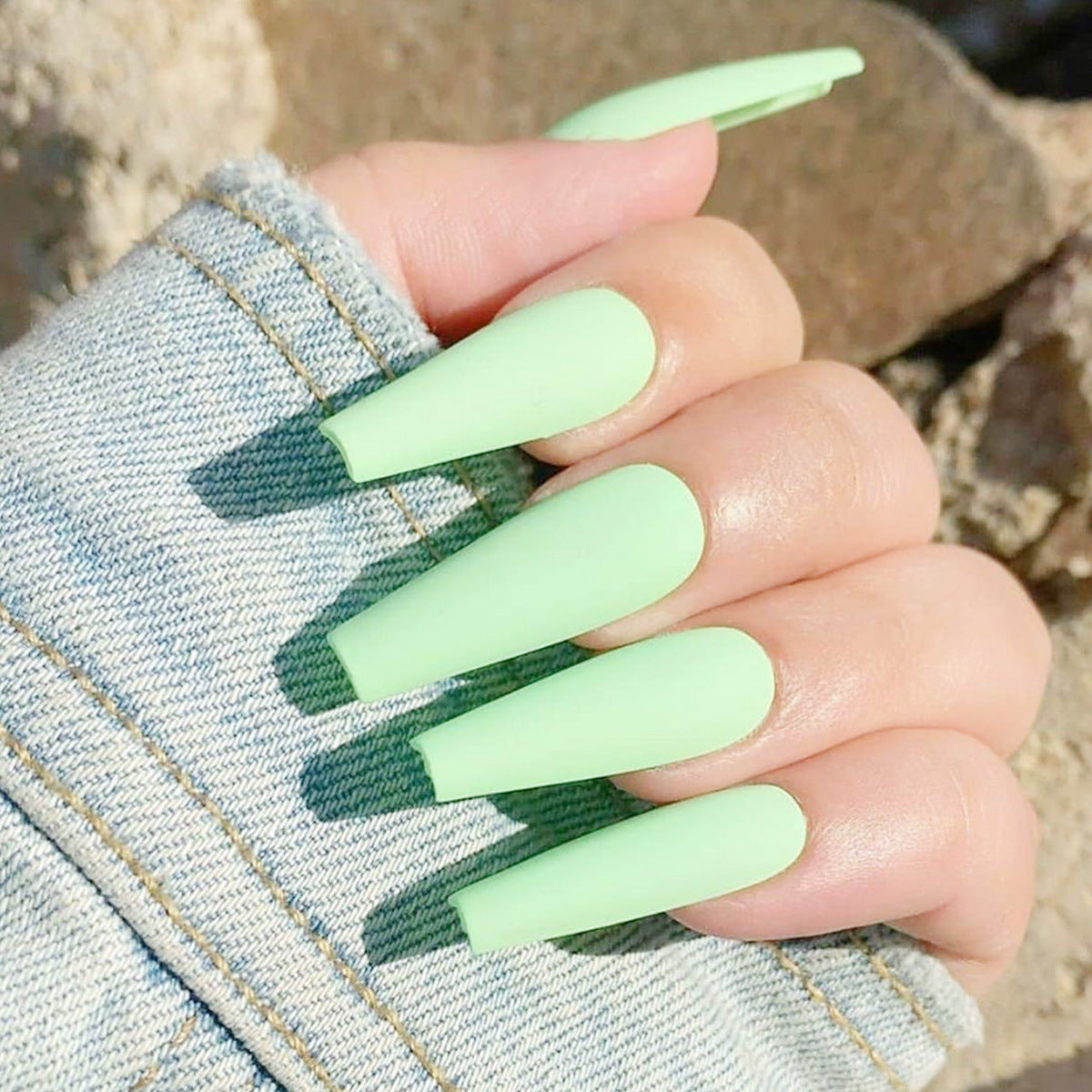 Wearable Fake Ballet Nails Cross-Border Transfer