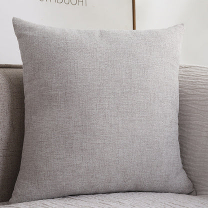 Thickened Cotton Linen Sofa Cushion
