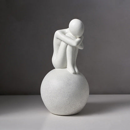 Nordic Abstract Figure Statue Decor