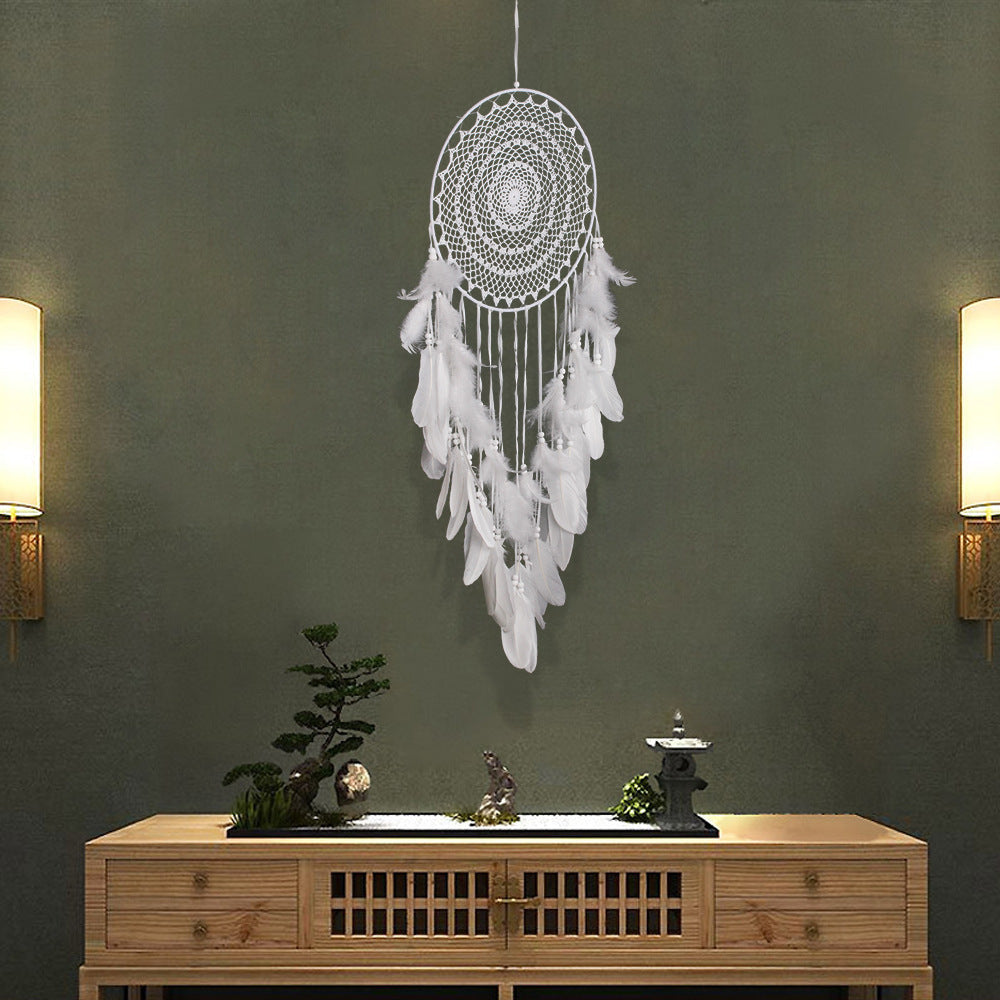 Feather Strap Dream Catcher, Wedding Decor
