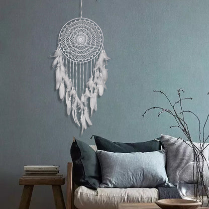 Feather Strap Dream Catcher, Wedding Decor