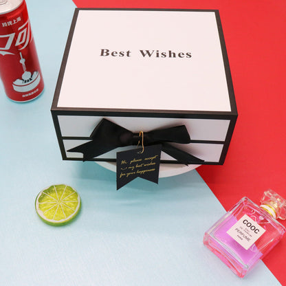 Clamshell Gift Box Lipstick White Square Packaging