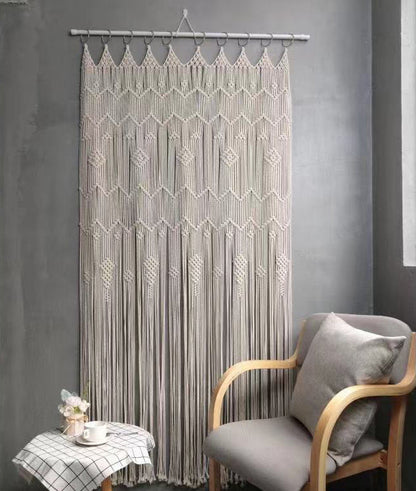 Bohemian Hoop Door Curtain