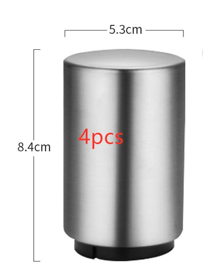 Creative Stainless Steel Beer Bottle Bar Press Opener Automatic Summer Party
