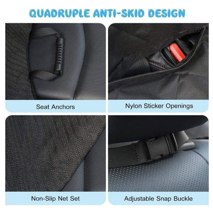 Orange Waterproof Car Pet Mat Custom
