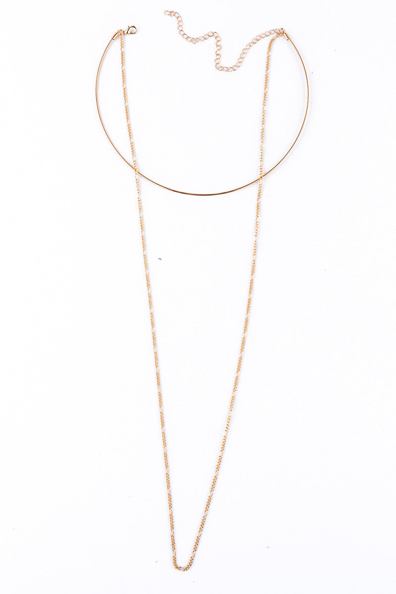 New Style Simple Metal Smooth  Collar