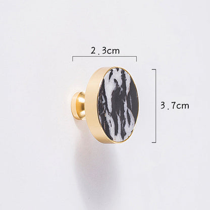 Nordic Marble Crystal Gold Brass Handle Light