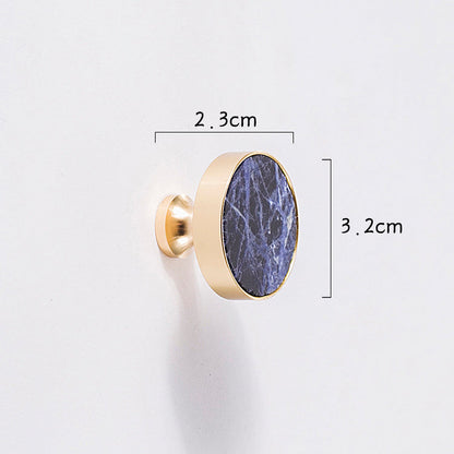 Nordic Marble Crystal Gold Brass Handle Light