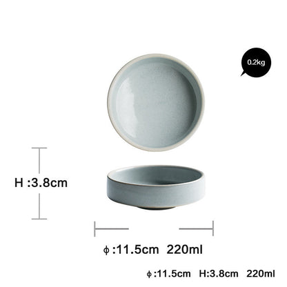 Household Dinner Plate Bowl and Plate Set