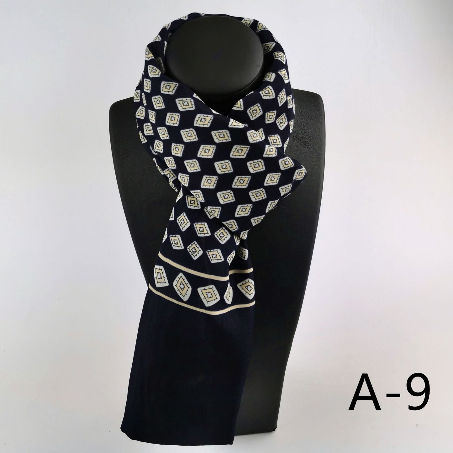 Men's Double Layer Cashmere Washed Warm Scarf