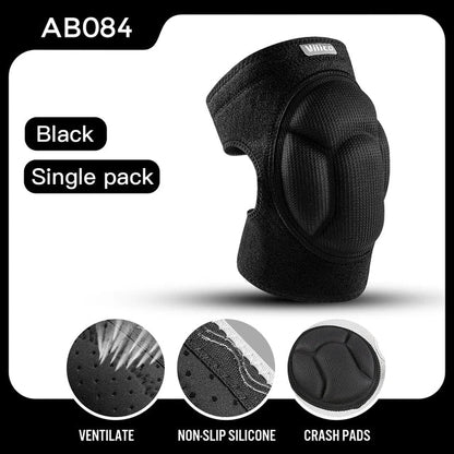 Running basketball cushioning decompression breathable comfortable Velcro sports collision protection leg protection knee protection ﻿
