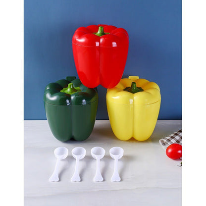 Seasoning box with four compartments and a cover multifunctional seasoning box