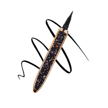 Magic Lashes: Self-Adhesive Liquid Eyeliner Pen for Waterproof, Magnetic-Free Makeup