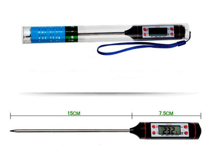 Kitchen Oil Thermometer Electronic Food Temperature Gauge