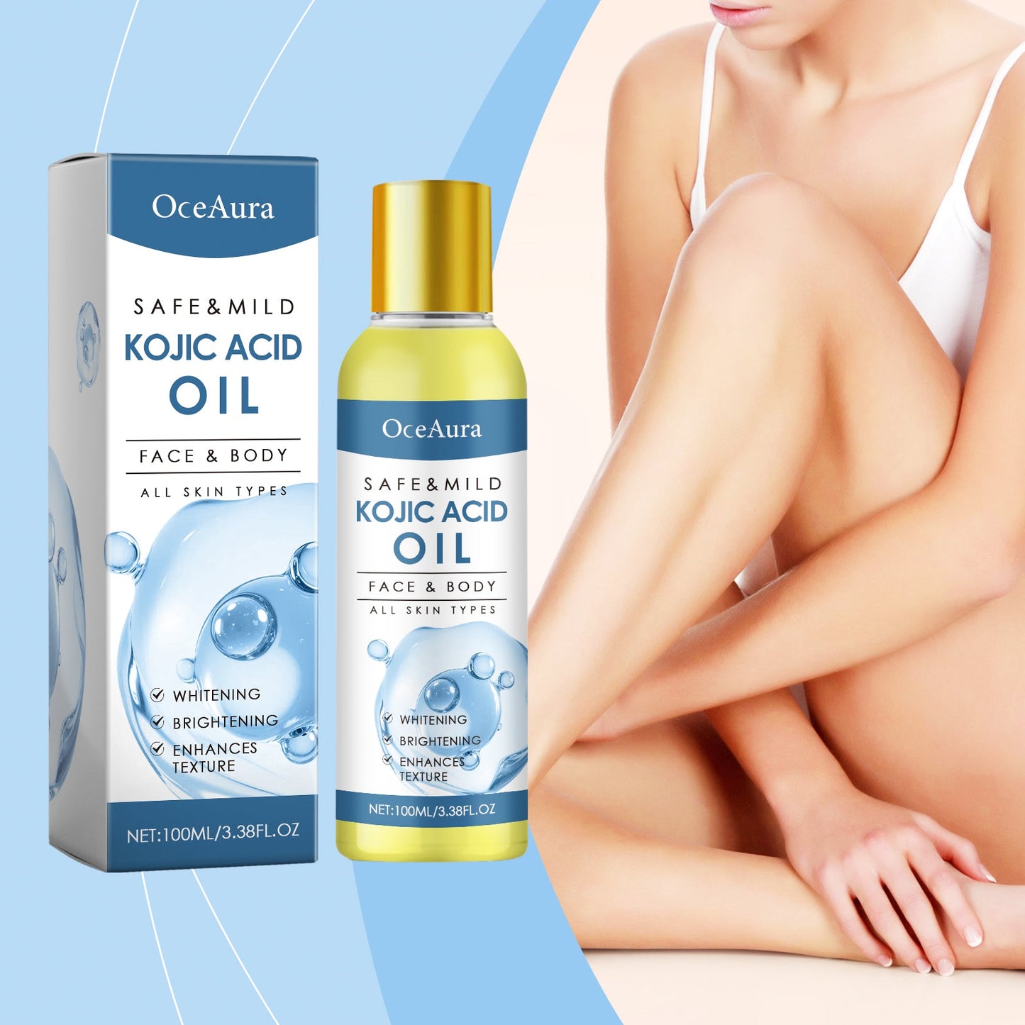 Skin Care Essence Is A Daily Moisturizing, Moisturizing, Translucent And Brightening Body Skin Essence