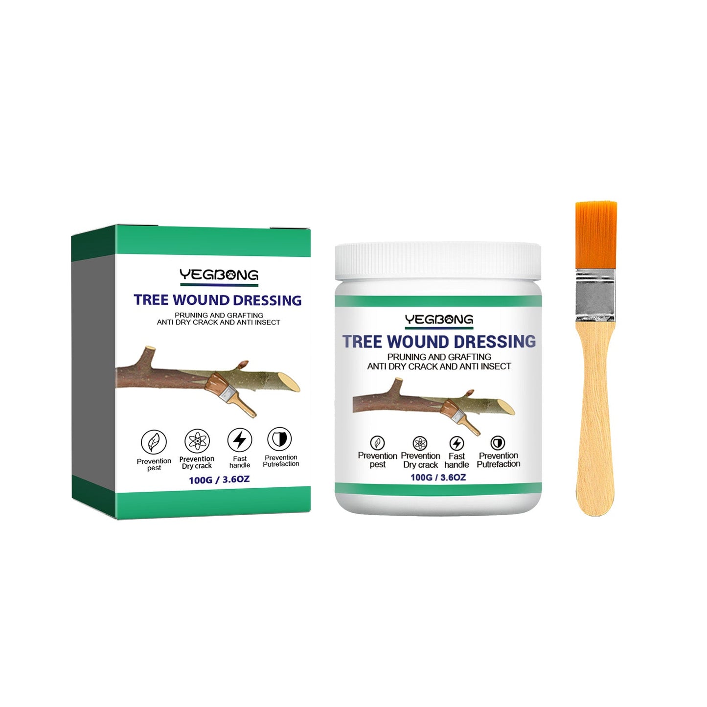 Tree Wound Dressing, Seed Fruit Tree Callus Supplement Root Plant Application Agent