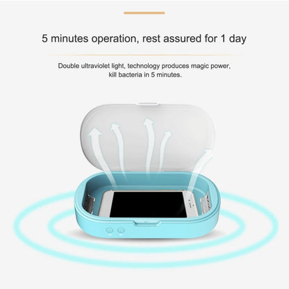 5V Double UV Phone Sterilizer Box Jewelry Cleaner Sanitizer