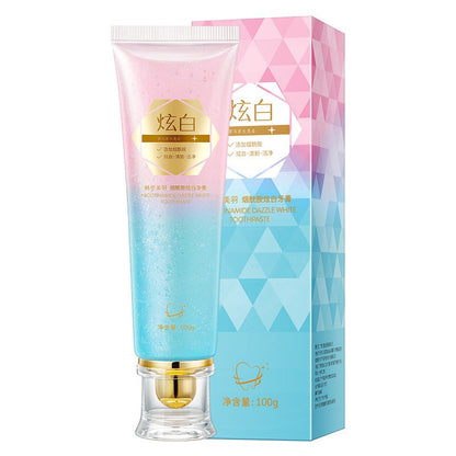Xuanbai toothpaste freshens breath niacinamide toothpaste removes bad breath tooth stains teeth and breath care