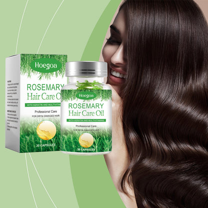 Rosemary Hair Care Capsules Nourishing Hair Care Capsules Soothing And Repairing Frizzy Rosemary Capsules