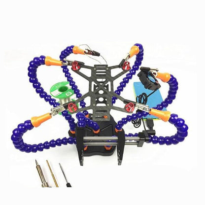 Six Jaw Aluminum Alloy Welding Station Tool