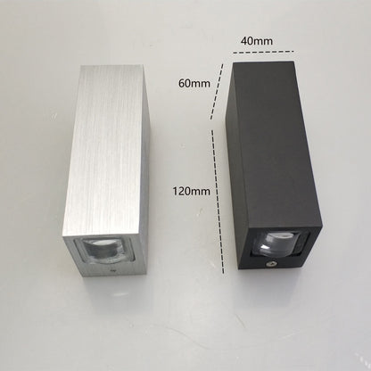 LED aluminum wall outdoor waterproof garden light