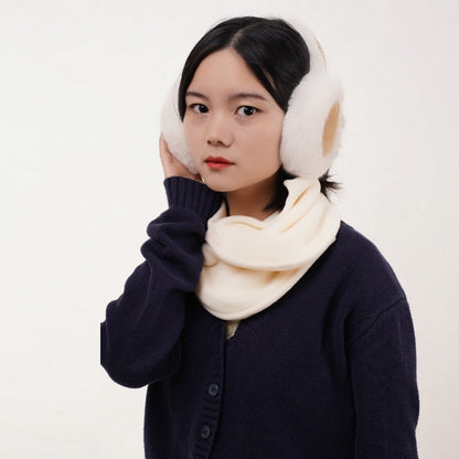 Folding Warm Women's Autumn Winter Plush Earmuffs