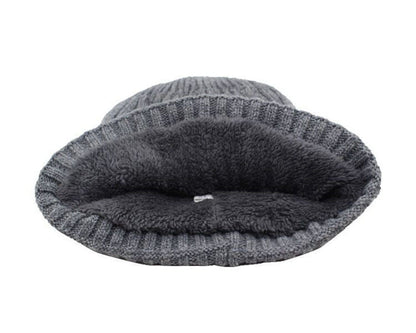 European American Knitted Men's Autumn Winter Hat