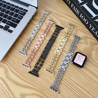 New Chinese Metal Circle Watch Double Chain