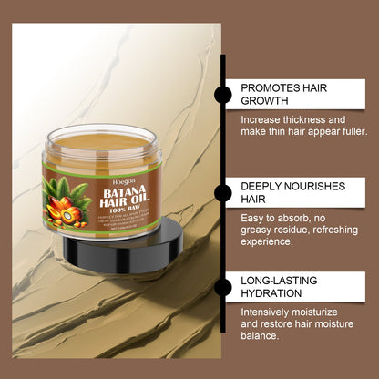 Batana Hair Care Oil, Nourishing Scalp, Hydrating Repair, Hydrating Hair Care And Smoothing Essence
