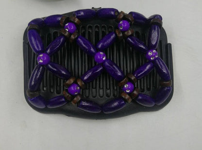 Vintage Beaded Hair Comb