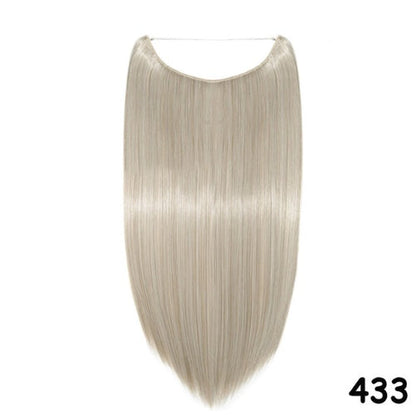 S-noilite 20" Invisible Wire Hair Extensions
