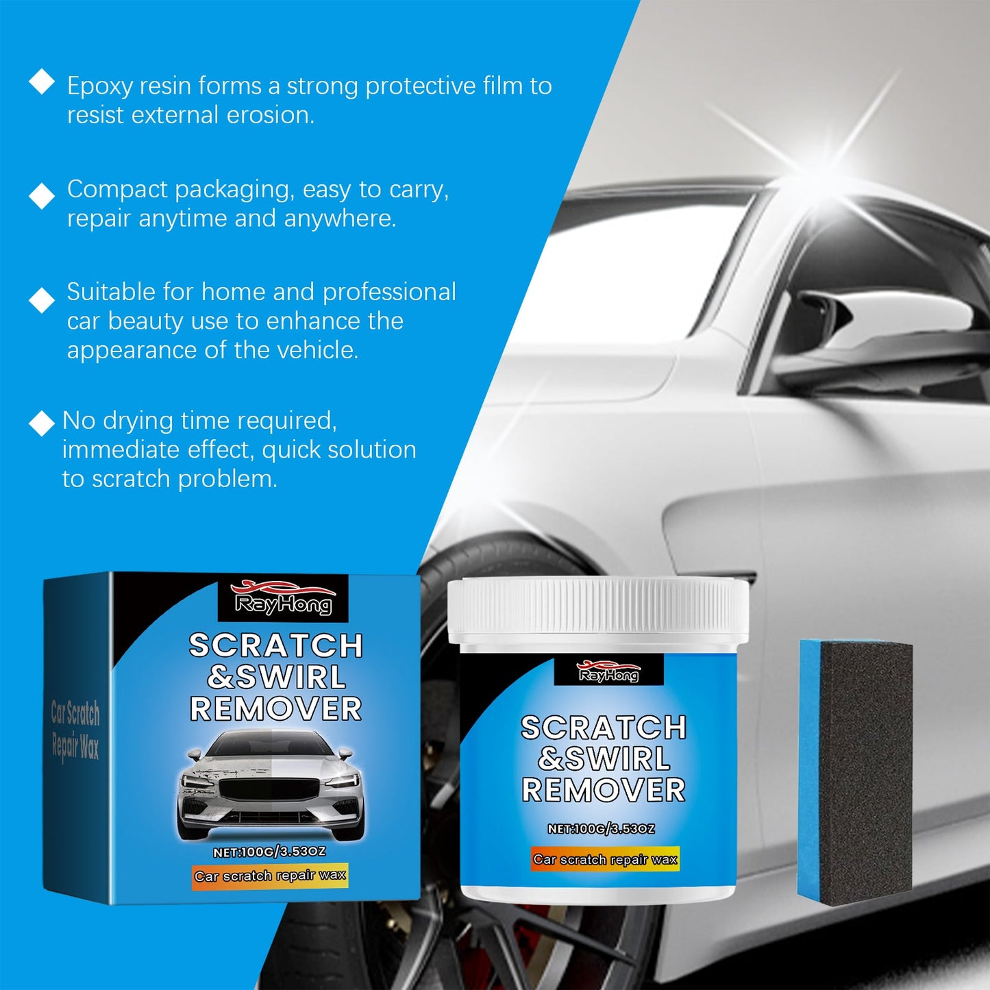 Car Scratch Repair Plaster Car Scratch Repair Car Paint Finish Care