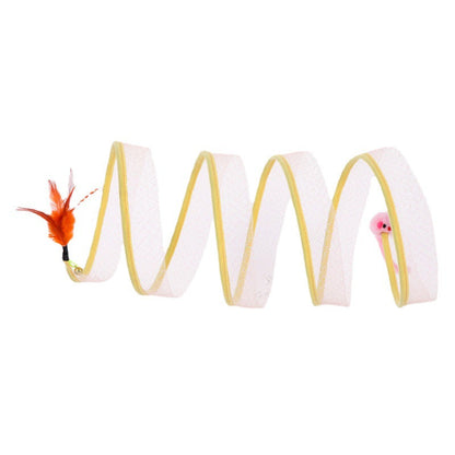 S-type Cat Tunnel Toy Foldable Channel