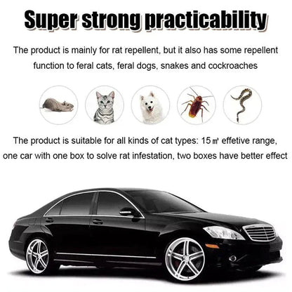 120g Rat Drive Gold Bead Magic Box Peppermint Mouse Repellent Cream  Safety Mouse Repellent For Home Kitchen Bedroom Bathroom
