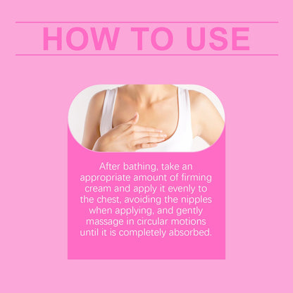 Chest Firming Cream Moisturizes Women's Chest Lift Line Hydrating Massage Treatment Cream