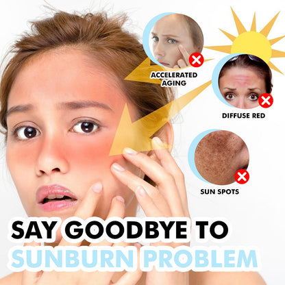 Silky-Fit Sun Stick, Gentle Moisturizing And Isolating Uv Protection To Repair Sunburned Red Skin
