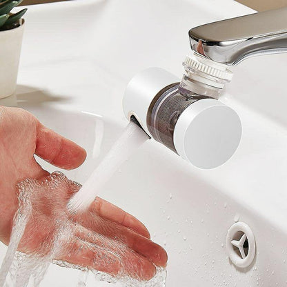 Faucet filter splash proof water purifier filter booster 720 degree rotating universal extension filter water nozzle