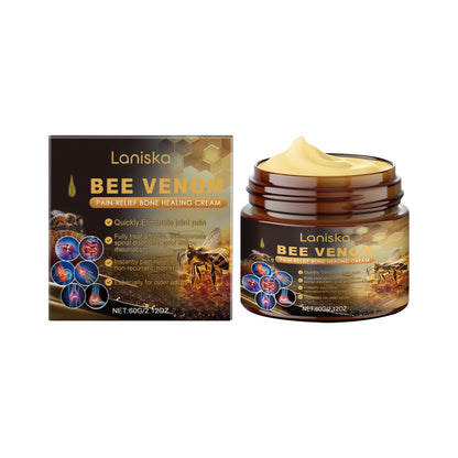 Bee Venom Joint Care Cream Gently Soothes Joints, Bones And Muscles With Daily Massage Treatment