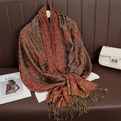Cashmere Shawl Women's Printed Warm Scarf