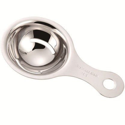 Stainless steel egg separator