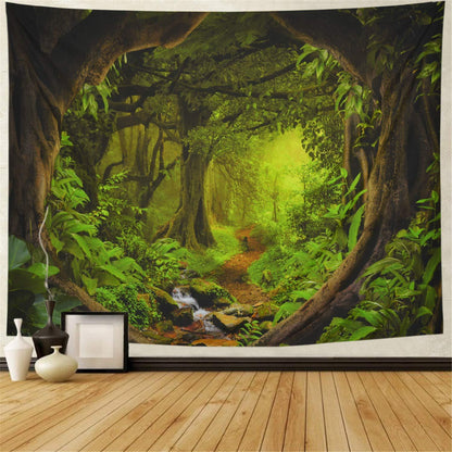 Hippie Mandala Wall Tapestry