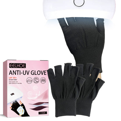 Anti-UV Glove, Anti-Suntan Hand Baking Lamp Blocking Gloves For Nail Lighting