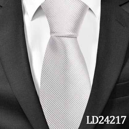 instripe Classic Polyester Tie Set, 6cm Necktie