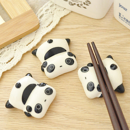 Panda chopstick rest