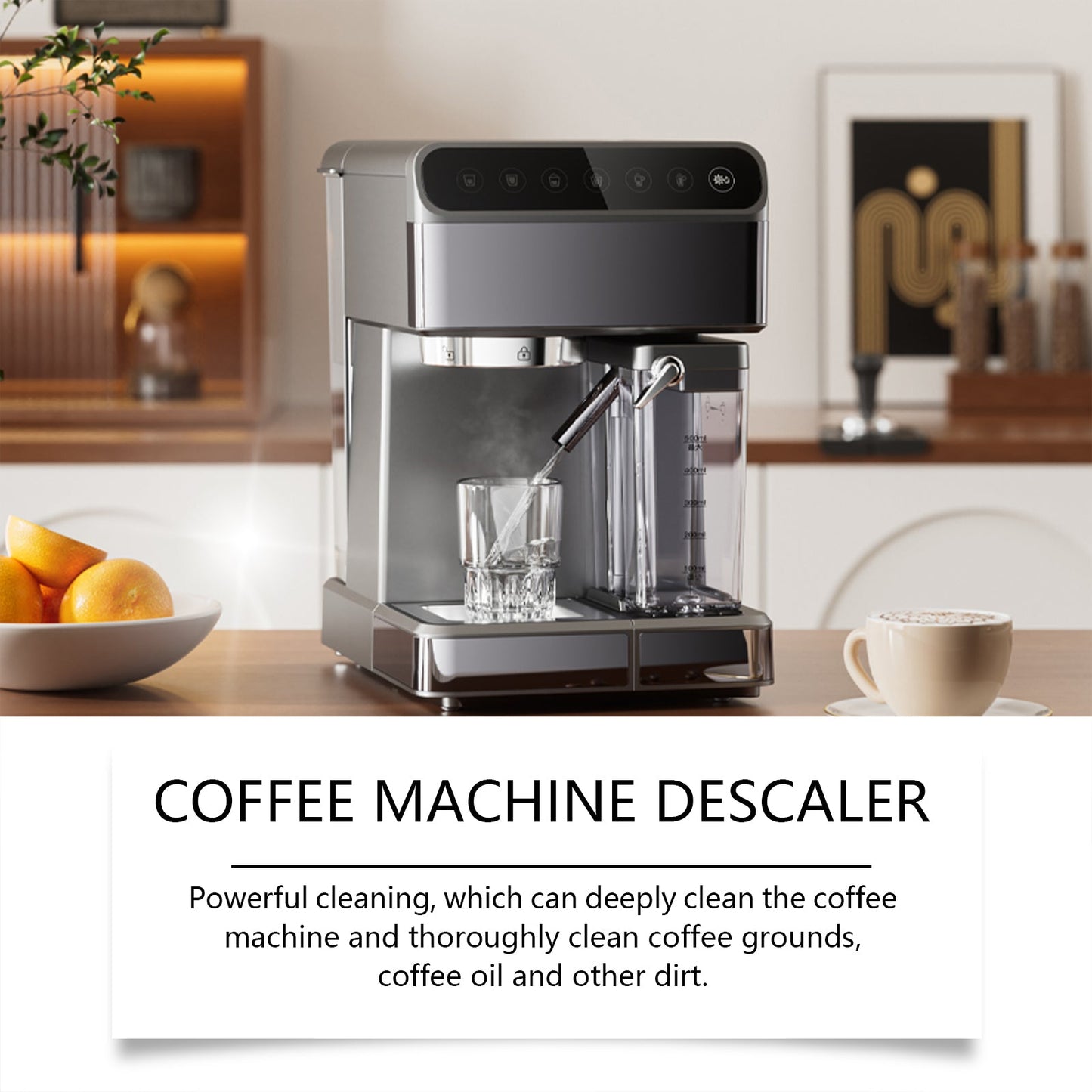 Coffee Machine Cleaner, Coffee Machine Descaling Clean Renovation Maintenance To Keep The Equipment Clean And Hygienic