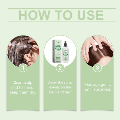 Rosemary Hair Treatment Spray, Gentle Nourishing Soft Shine Strong Hair Treatment Spray
